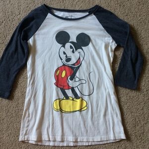 Mickey Mouse baseball tee